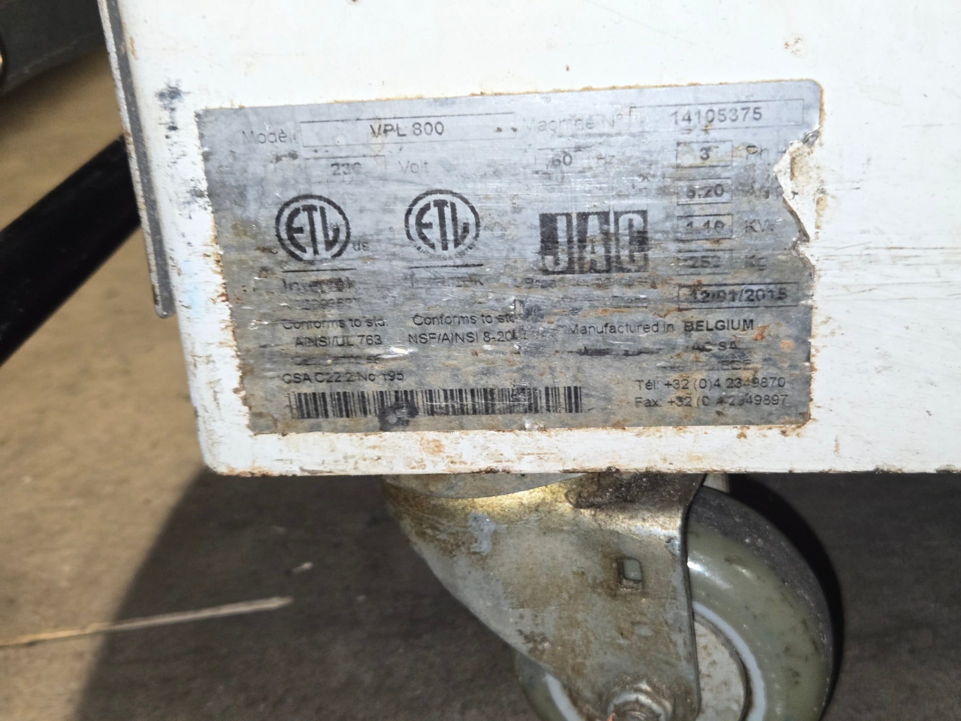 Varia Pro VPL 800 Commercial Bread Slicer