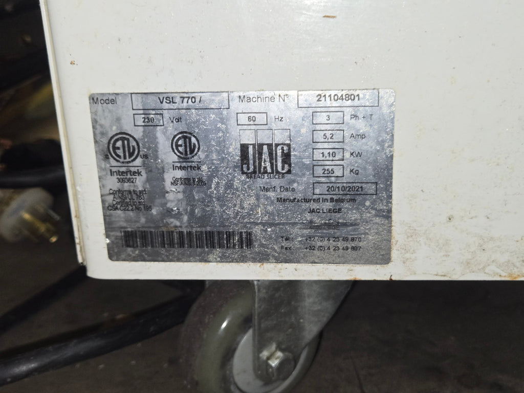 Varia Pro VSL 770 Commercial Bread Slicer