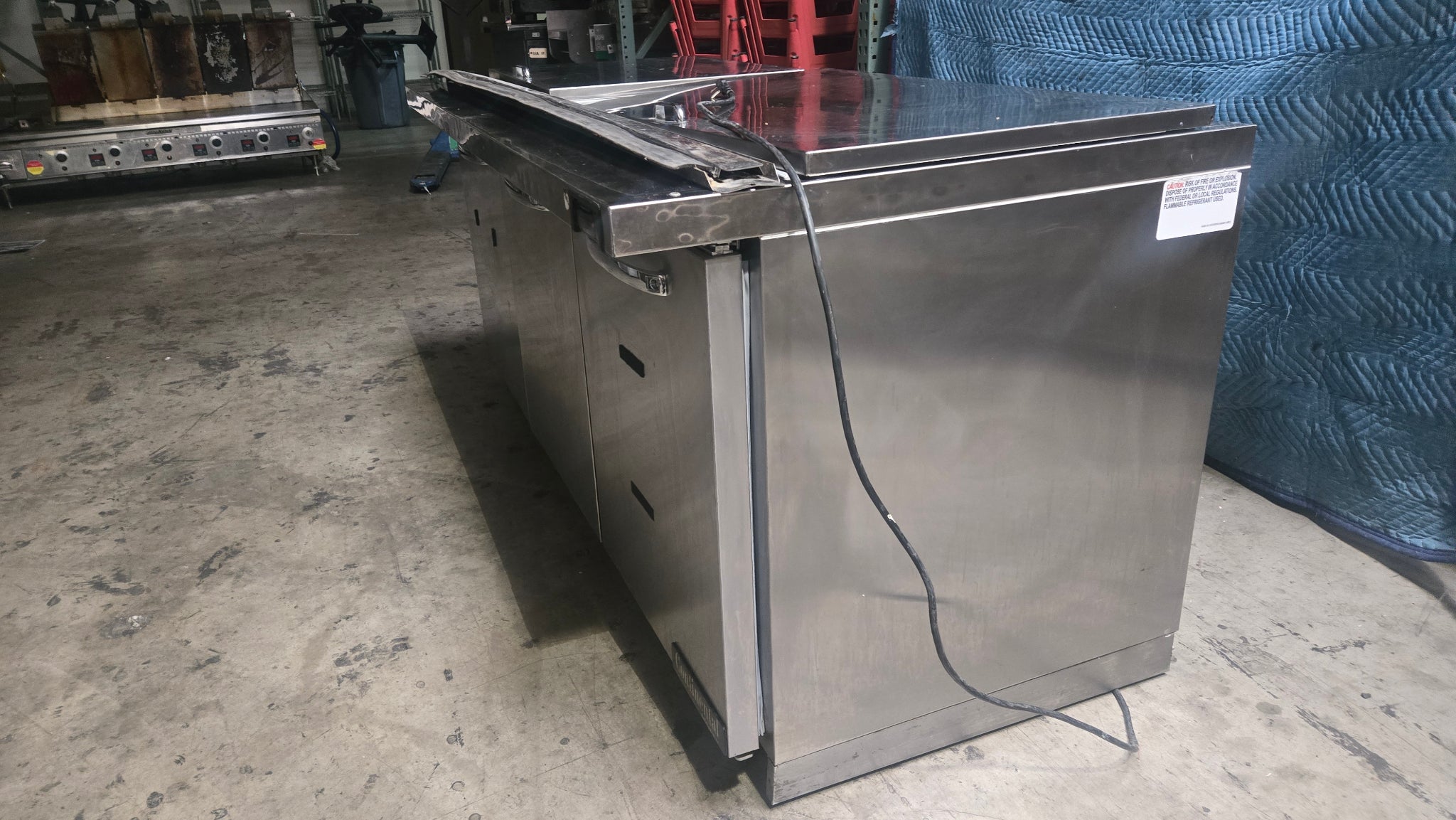 Continental SW72N30M 72-inch Commercial Sandwich Prep Unit