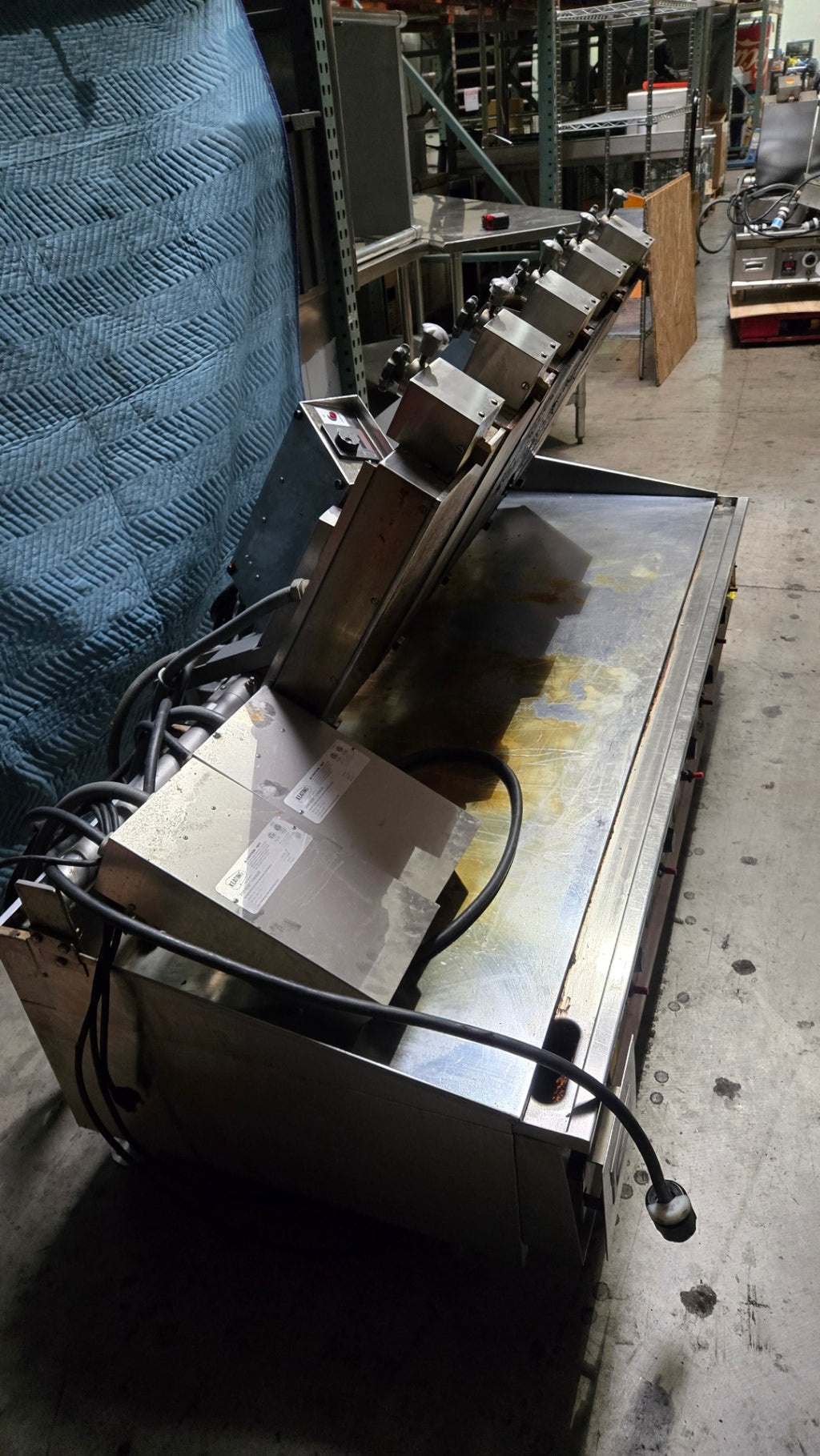 MIRACLEAN 72-inch Commercial Stainless Steel Flat Grill