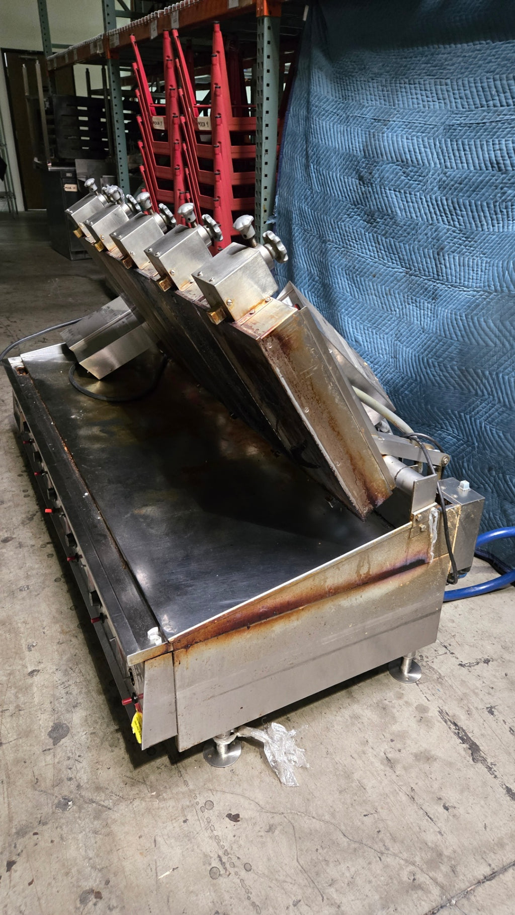 MIRACLEAN 72-inch Commercial Stainless Steel Flat Grill