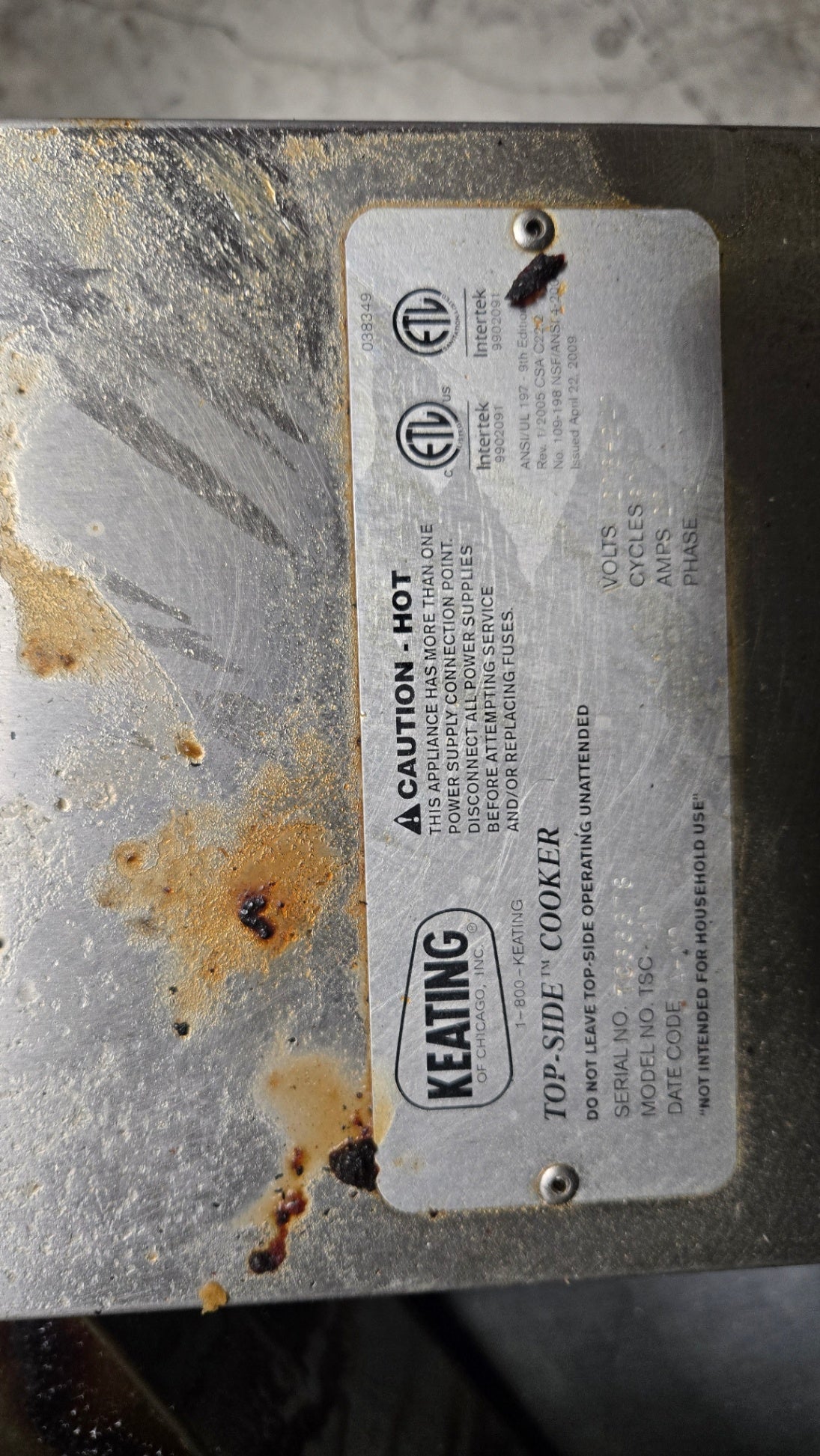 MIRACLEAN 48-inch Commercial Stainless Steel Flat Grill