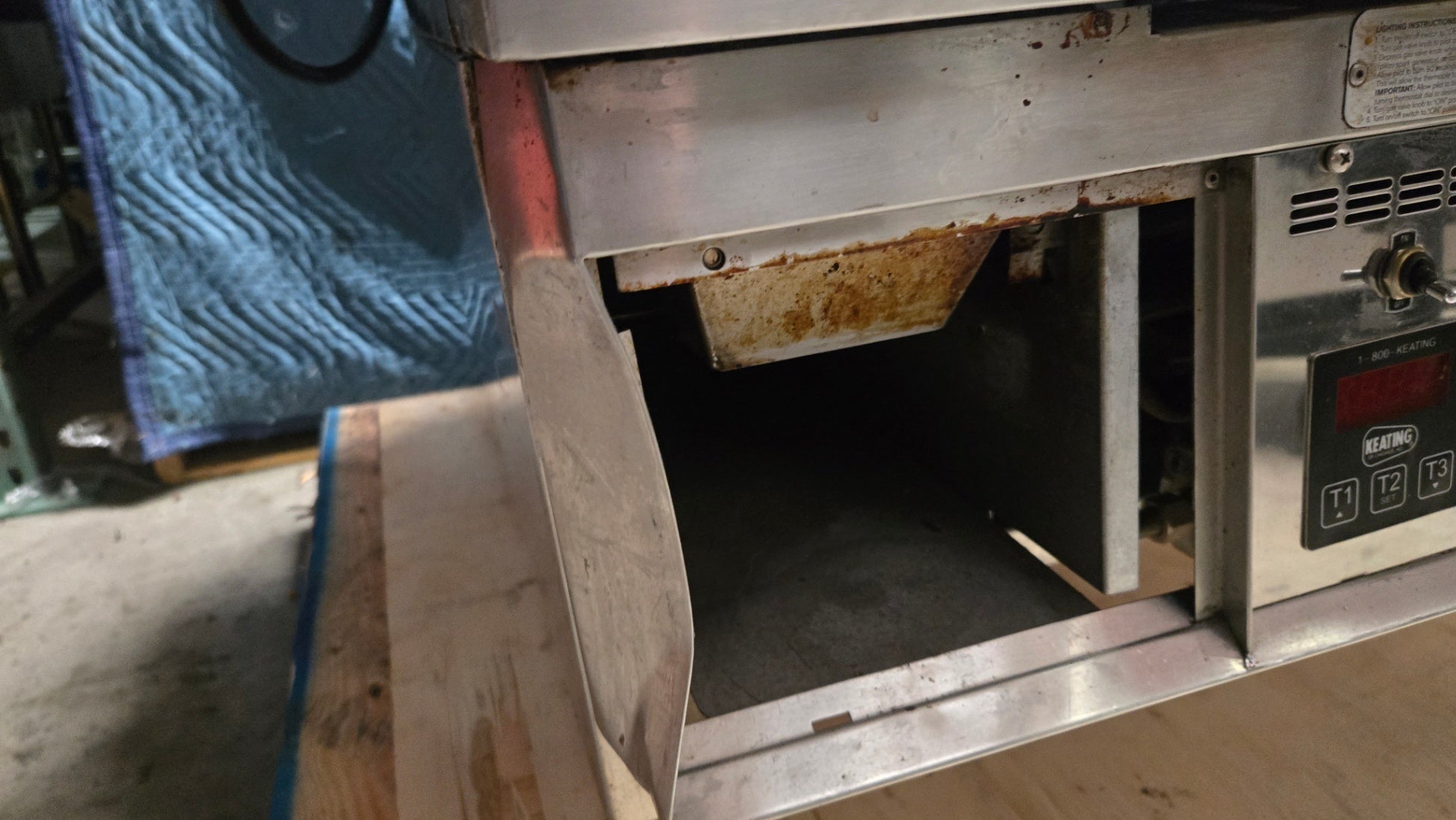 MIRACLEAN 36-inch Commercial Stainless Steel Flat Grill