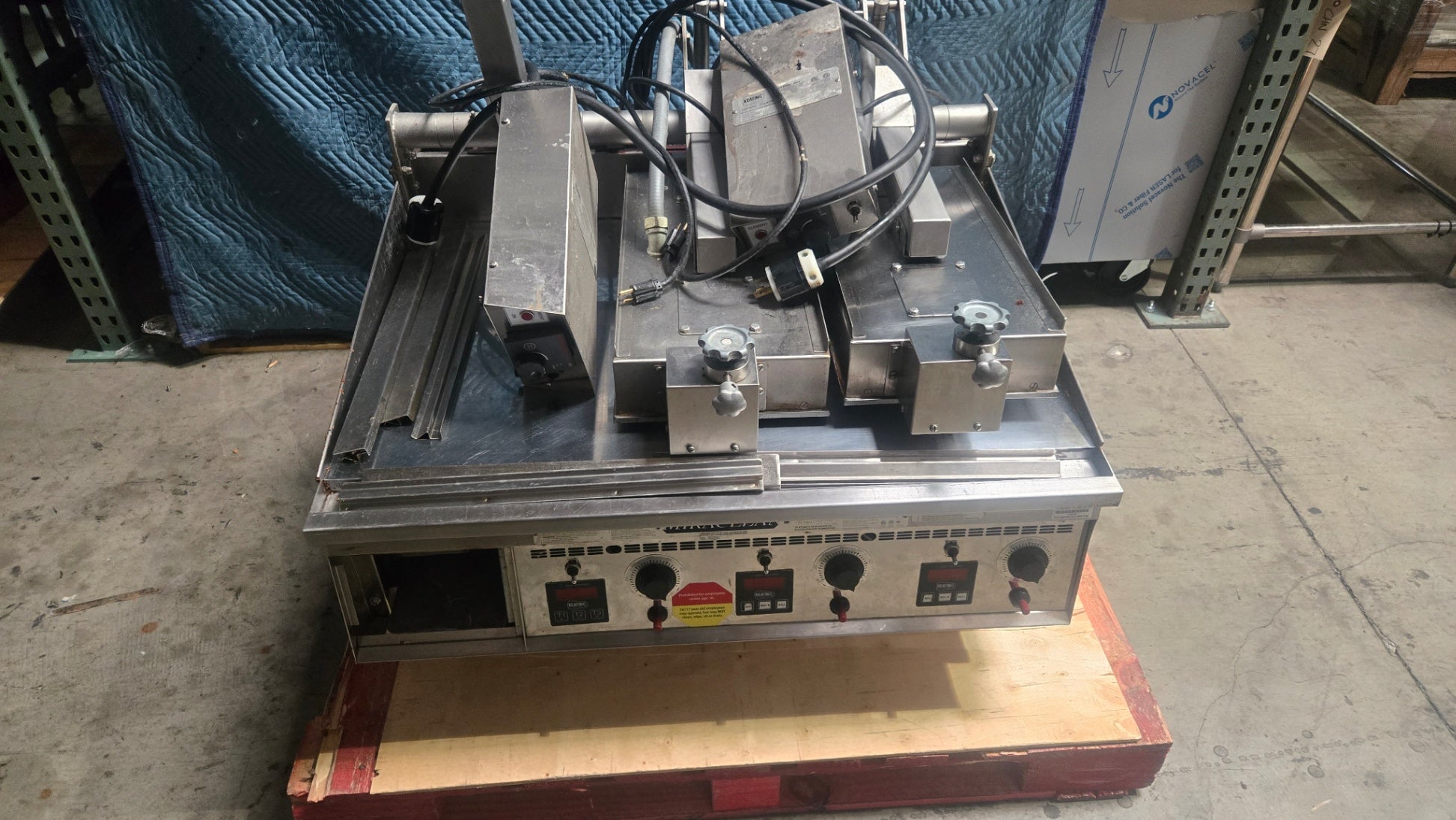 MIRACLEAN 36-inch Commercial Stainless Steel Flat Grill