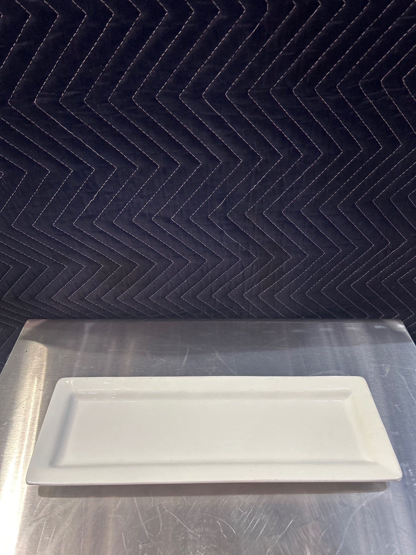 White Rectangular Serving Platter