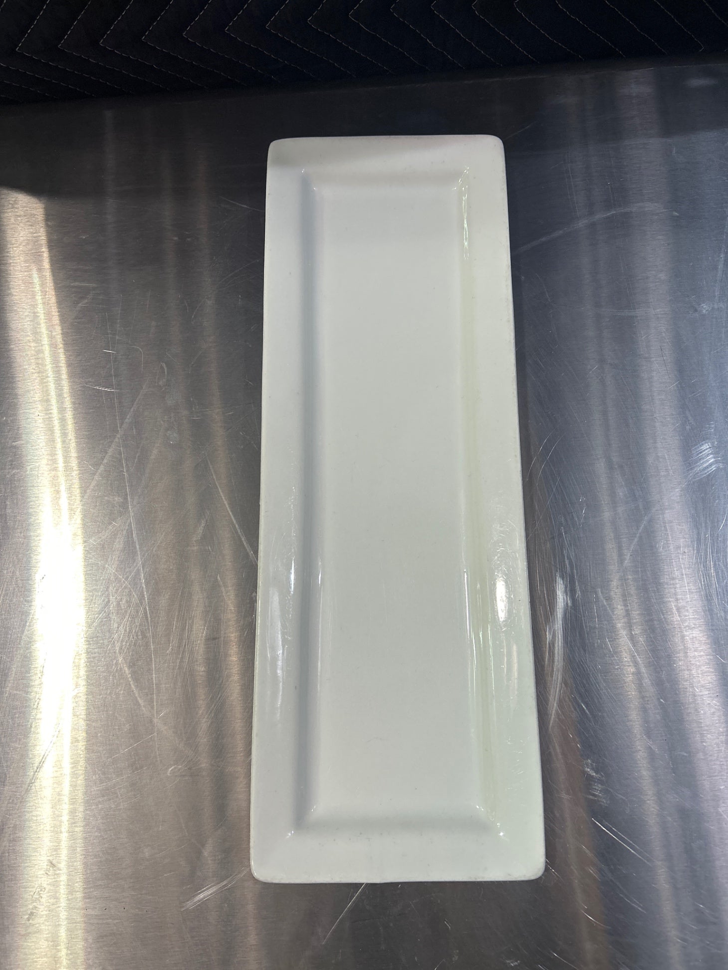 White Rectangular Serving Platter