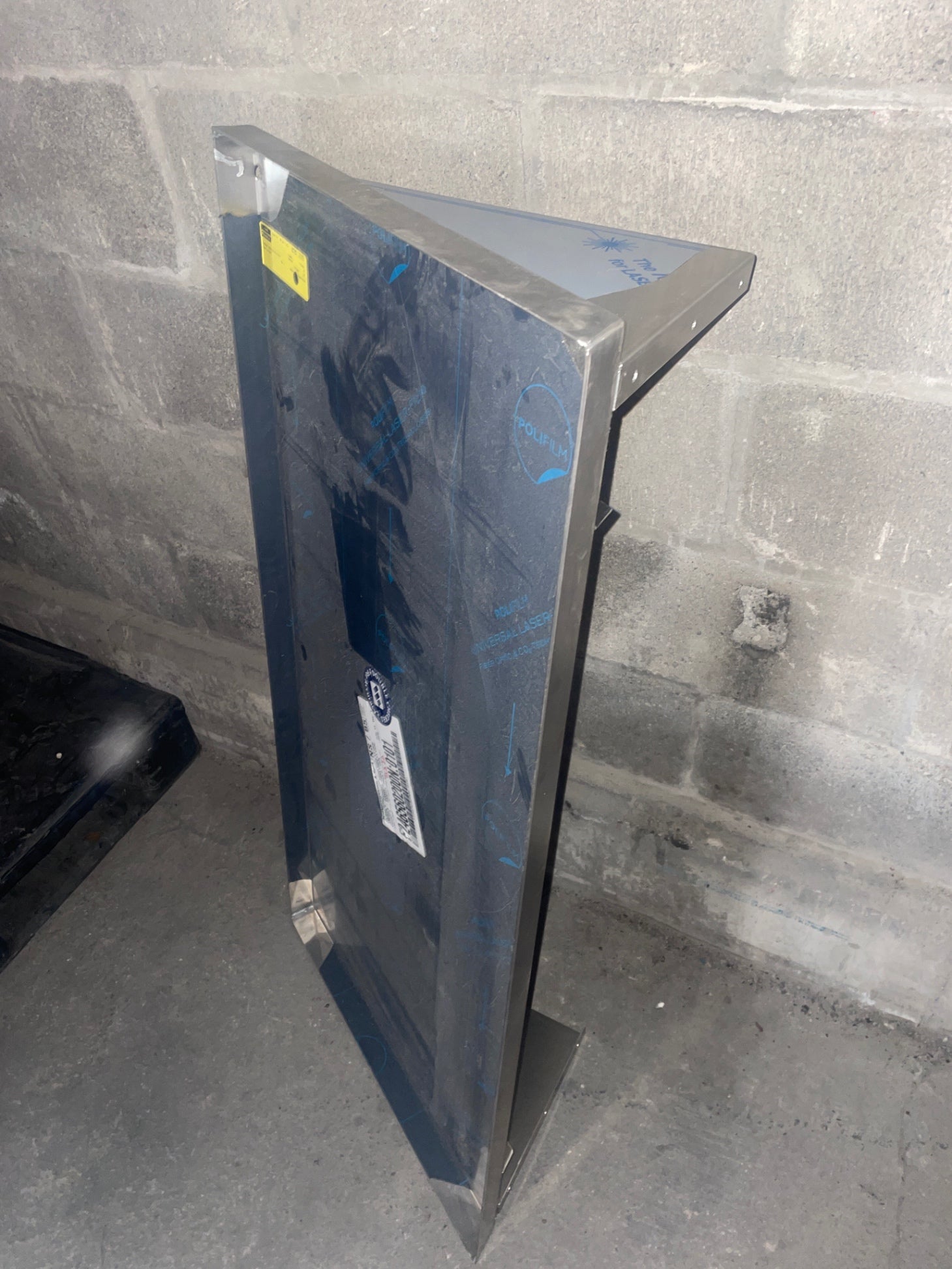 Equipment Shelves, Wall Mounted, Stainless, 42”x21” - Lot And 2