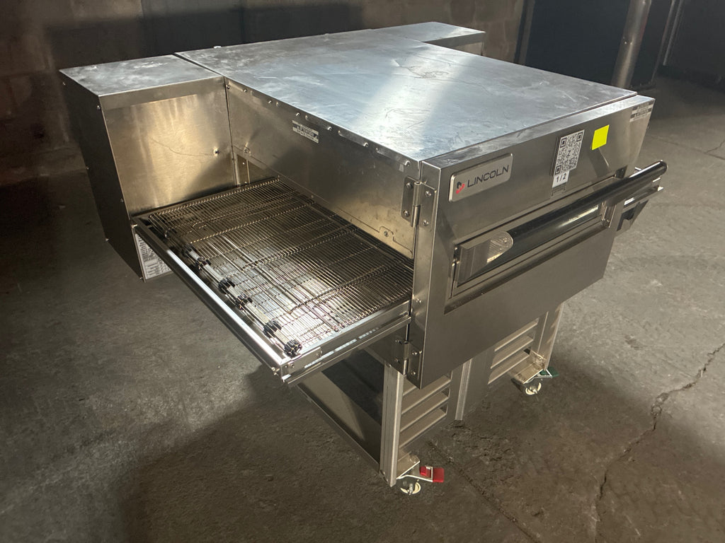 Lincoln 2424-GUN-0101 Conveyor Oven On Mobile Pan Cart