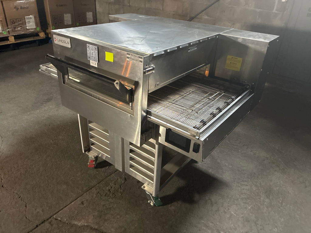 Lincoln 2424-GUN-0101 Conveyor Oven On Mobile Pan Cart